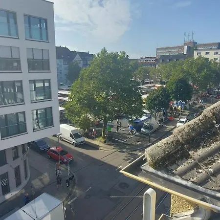 Ruesternsuite, Naehe Rue & Messe, Museum Folkwang, Netflix Apartment Essen