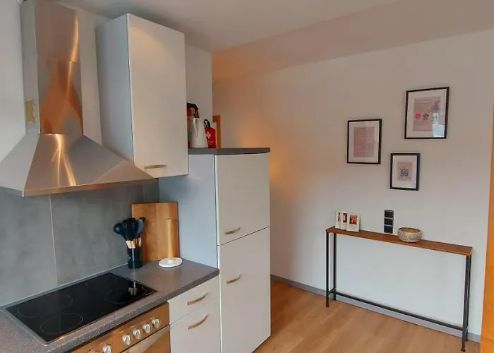 Ruesternsuite, Naehe Rue & Messe, Museum Folkwang, Netflix Apartment